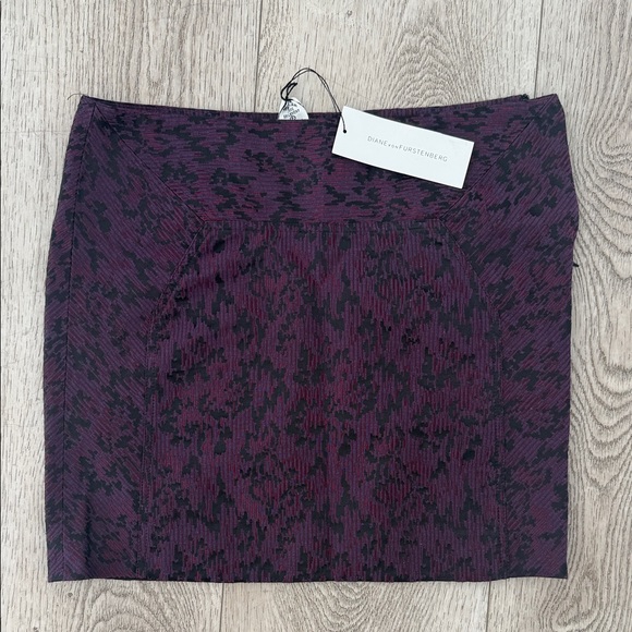 Diane Von Furstenberg Dresses & Skirts - Diane Von Furstenberg Dark Purple Pencil Skirt